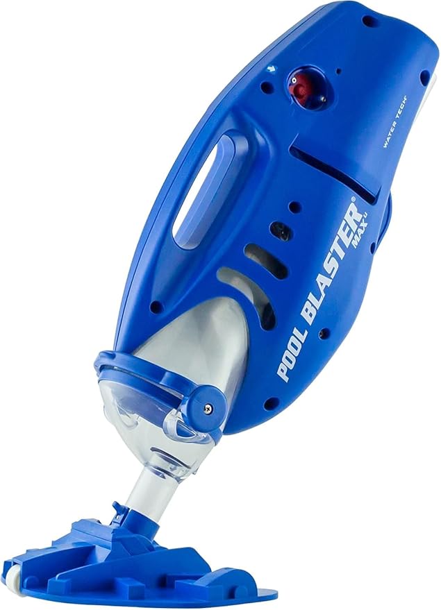 Water Tech POOL BLASTER Max Li Pool Vacuum, Cordless Pool Vacuum with P30 Motor, Handheld Vacuum for Pools and Spas
